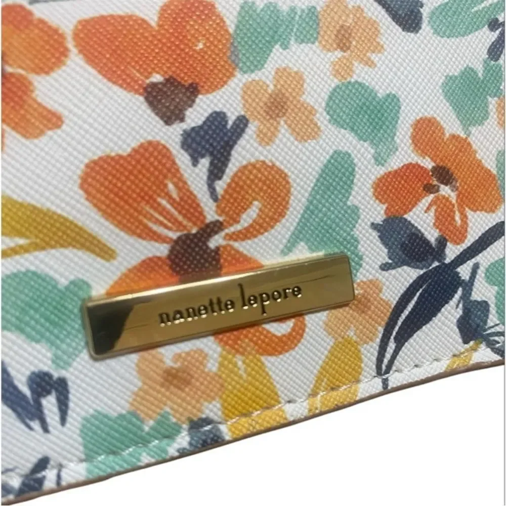 Nanette Lepore Multicolor Floral Wristlet